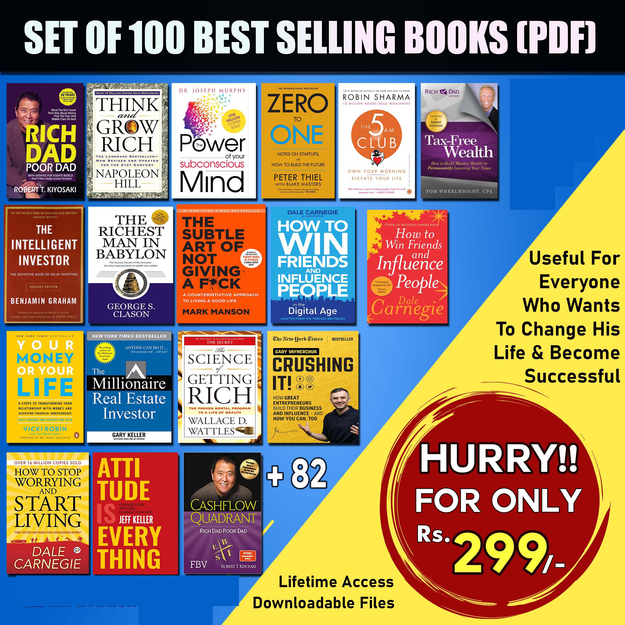 100 Best Selling Books (PDF)