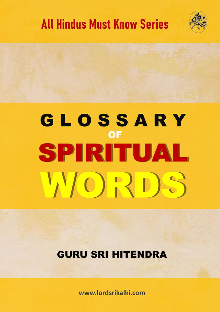 Glossary of Spiritual Words