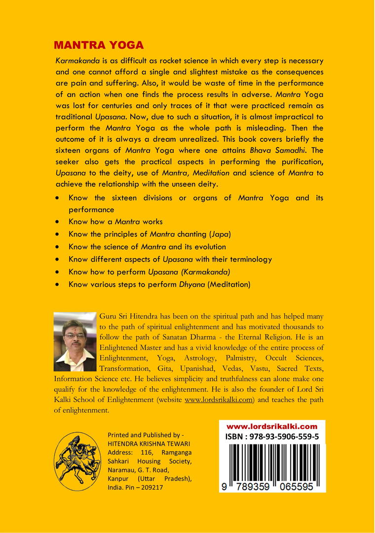 Mantra Yoga (In English)