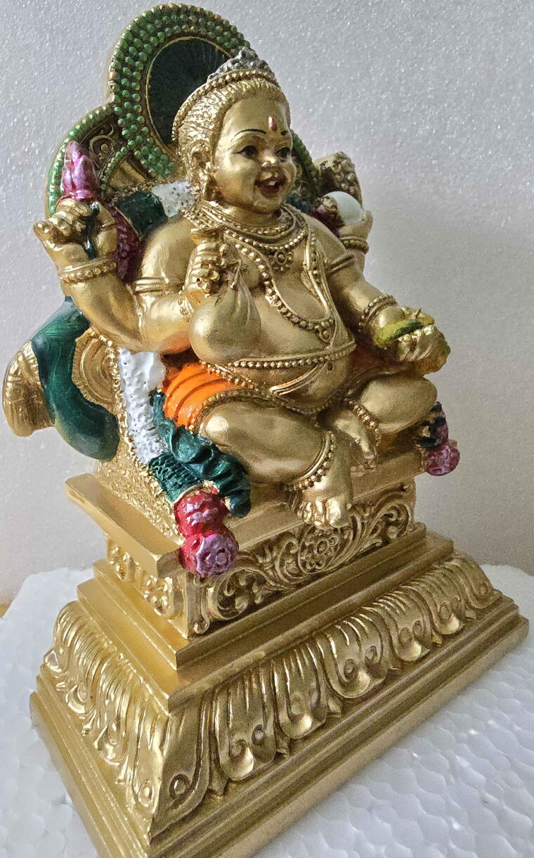 Guberan statue-குழந்தை குபேரன் சிலை 