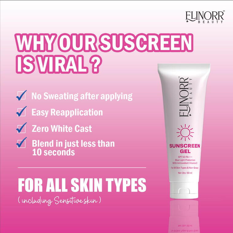 PACK OF 5 Sunsreen Gel Expiry MAY 2026