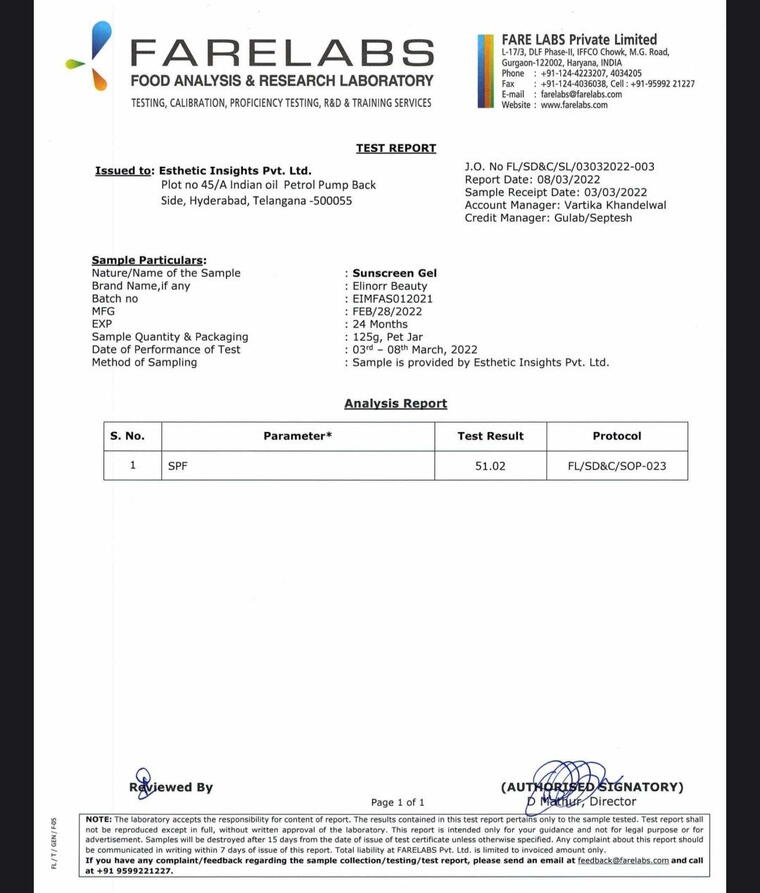 PACK OF 5 Sunsreen Gel Expiry MAY 2026