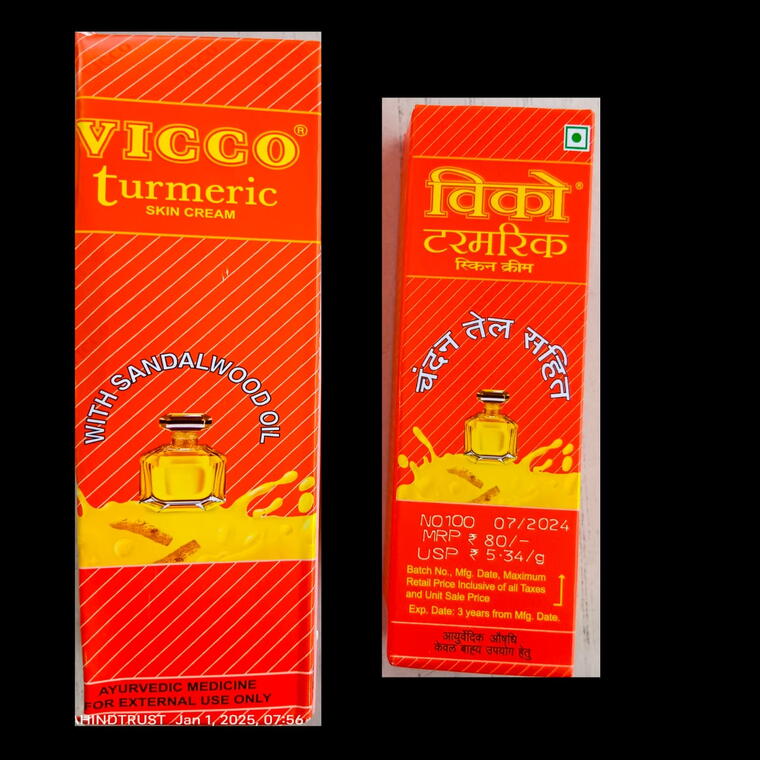 vicco turmeric skin cream 50 g