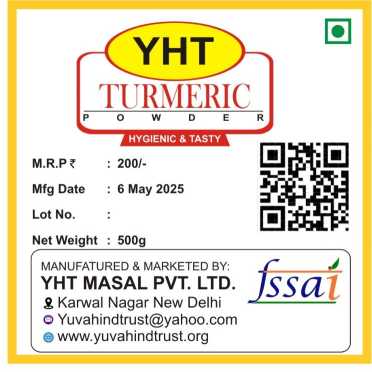 Yht Haldi Powder 500 g