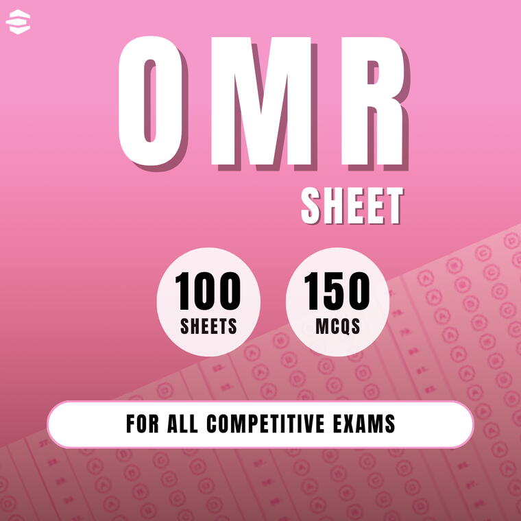 OMR SHEET 100 Sheets (150MCQs)