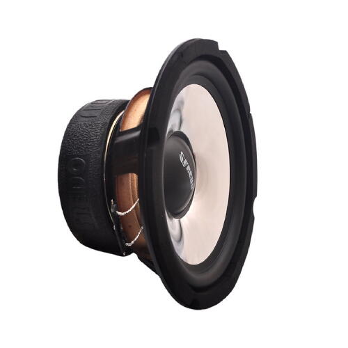 Fredo 6.5 inch Full Range Speaker - 8 Ohm/RMS 46W - Shiny Silver