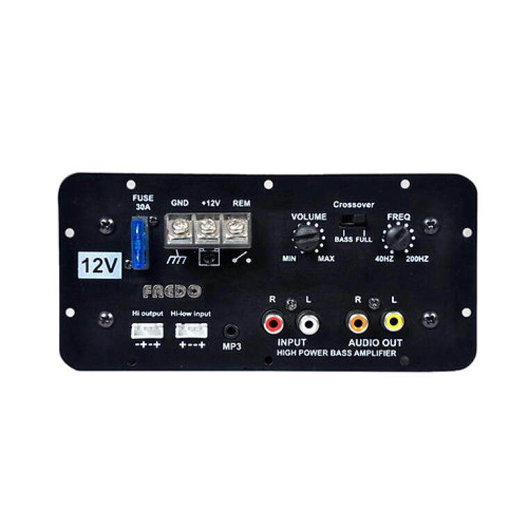 Single Channel Car Amplifier