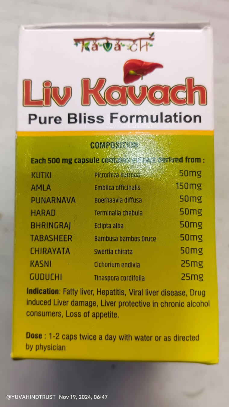 LIV KAVACH PURE BLISS FORMULATION