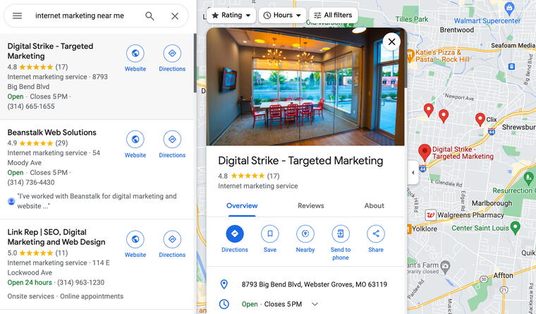 Google Business management Service
