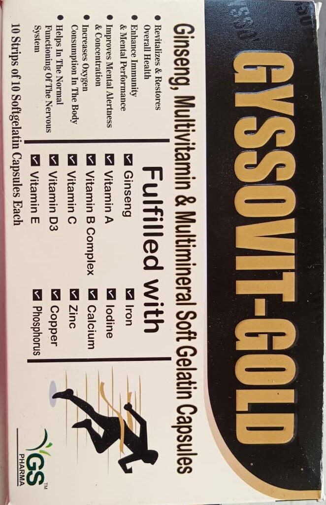 GYSSOVIT- GOLD CAPSULES