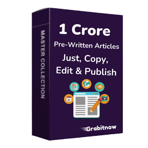 1 Crore Pre - Written Articles Bundle