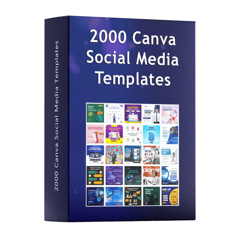 20000 + Canva Social Media Templates