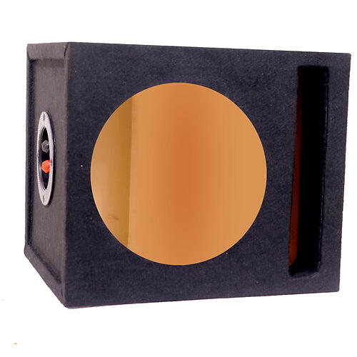 With 32 Liter Box fitting + 8 inch DVC Double magnet subwoofer