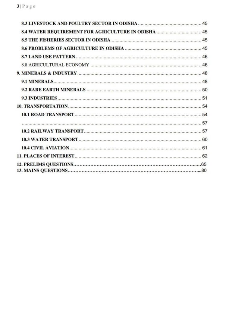 ODISHA GEOGRAPHY 3e