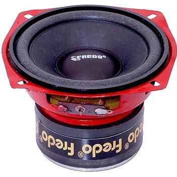 Fredo Pro FRD4.4DVC 4 Inch Double Magnet DVC subwoofer - 2 Ohms to 8 Ohms
