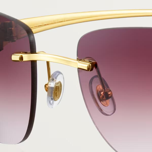PANTHÈRE METAL DE CARTIER, WOMEN'S SUNGLASSES