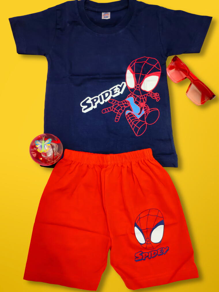 Spider-Man Kids Summer Set: T-shirt and Shorts Set