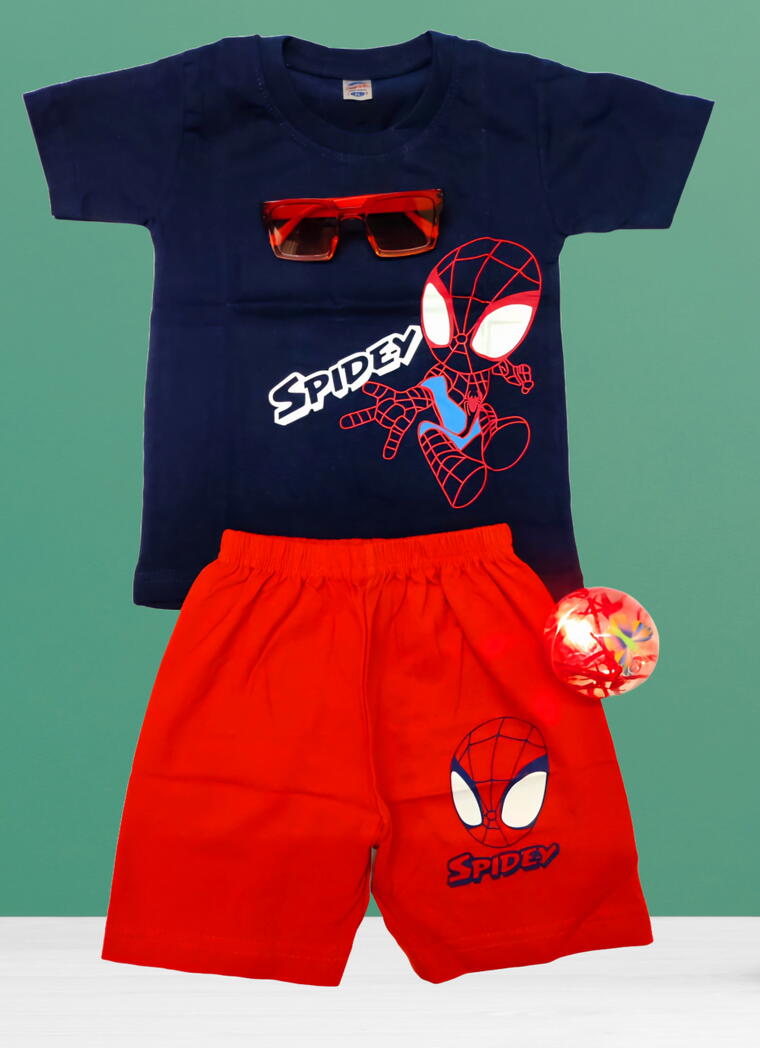 Spider-Man Kids Summer Set: T-shirt and Shorts Set