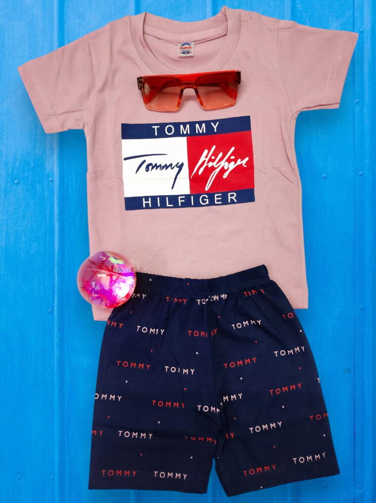 Tommy Hilfiger X Hickson T-Shirt And Short Set