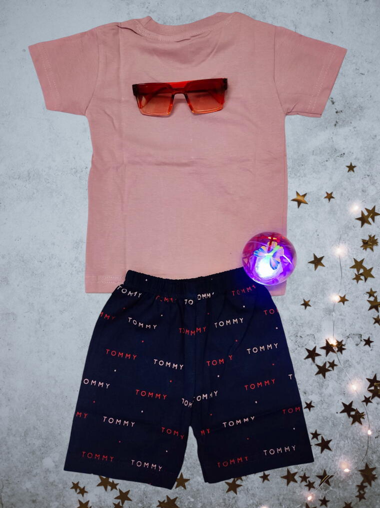 Tommy Hilfiger X Hickson T-Shirt And Short Set