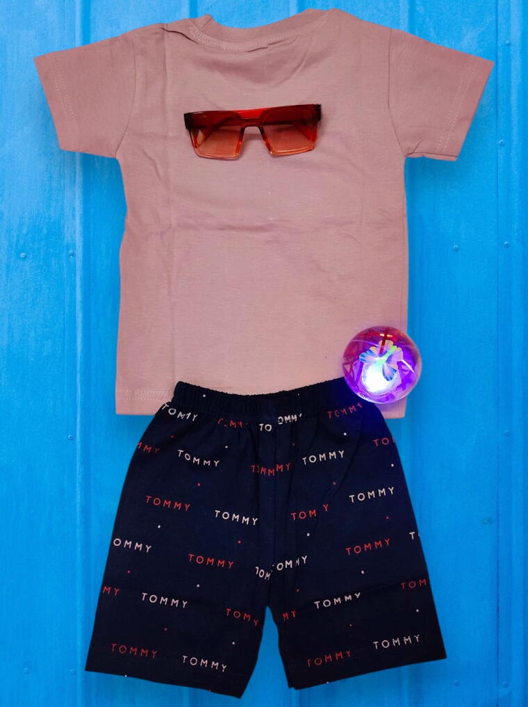 Tommy Hilfiger X Hickson T-Shirt And Short Set