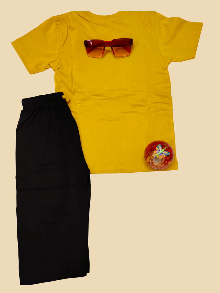 My Dad, My Hero Boys T Shirt And Lower Set