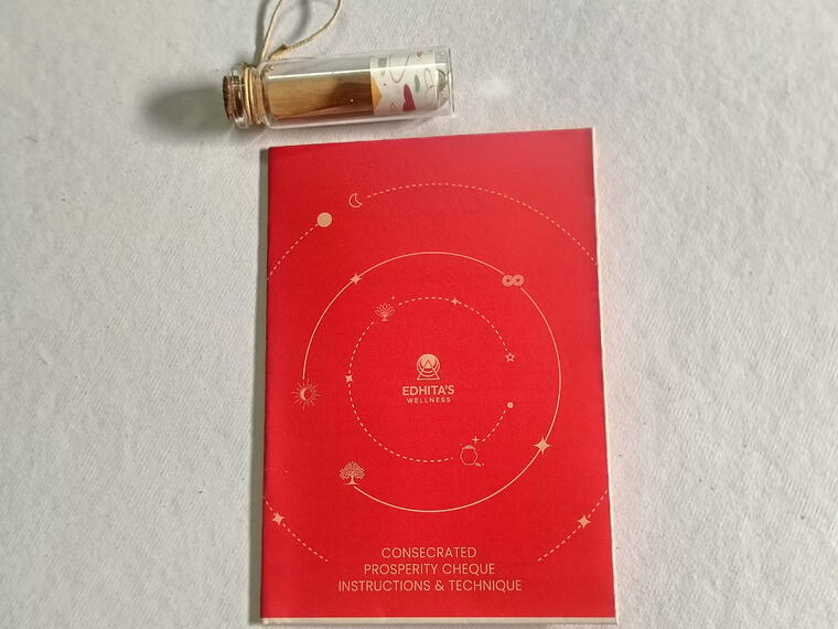 Manifest Prosperity Cheque Kit