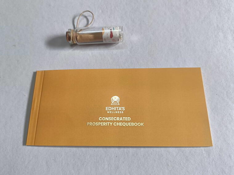 Manifest Prosperity Cheque Kit