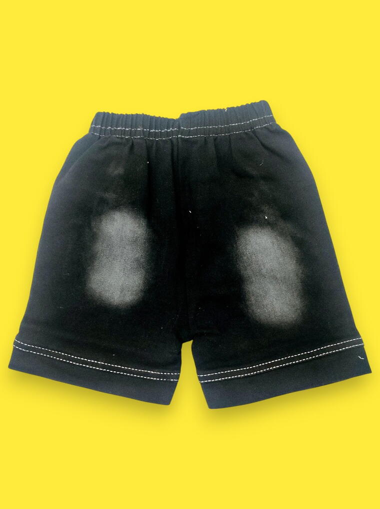 Trendy Pink Textured Girls’ Shirt & Black Skirt Set