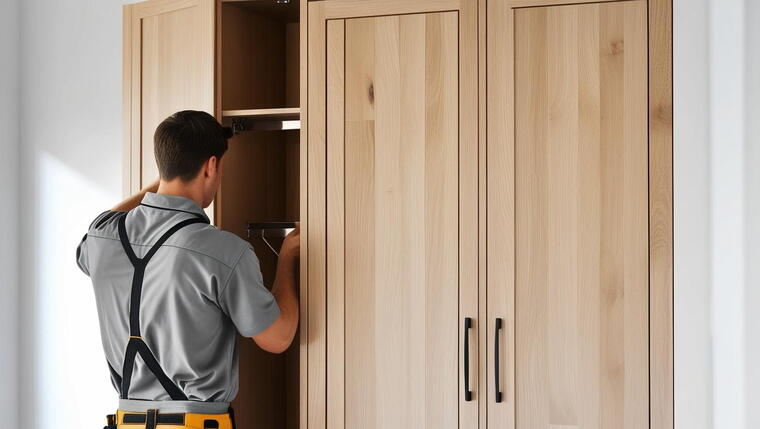 Wardrobe 3 door Installation Charges