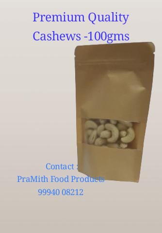 Premium Quality Cashews 100gms