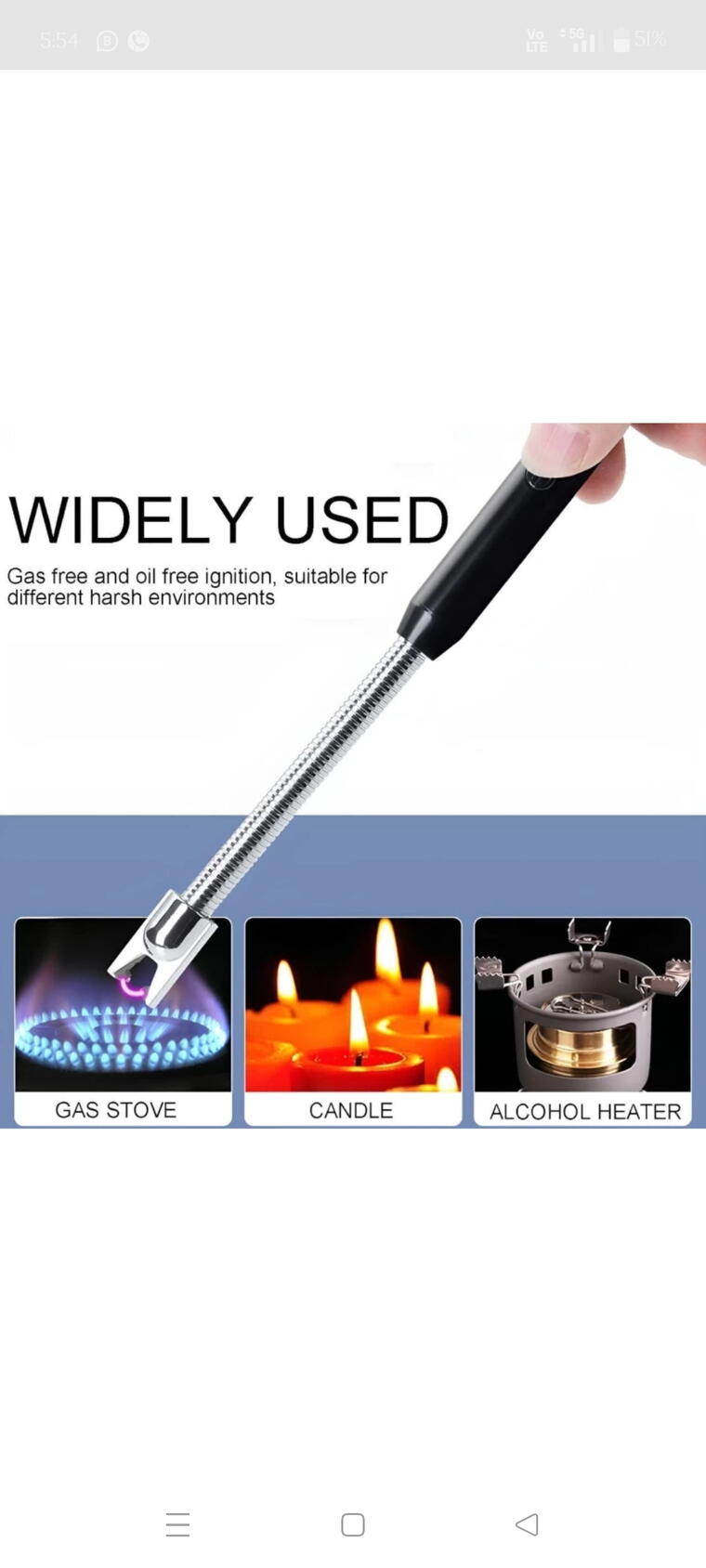 USB GAS MATCH LIGHTER 🎇