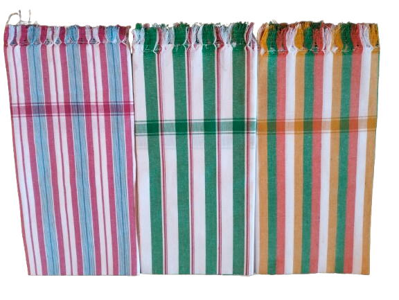 CHECKED COLOUR TOWEL 🎈
