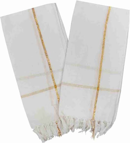 THALAPATHI WHITE TOWEL 