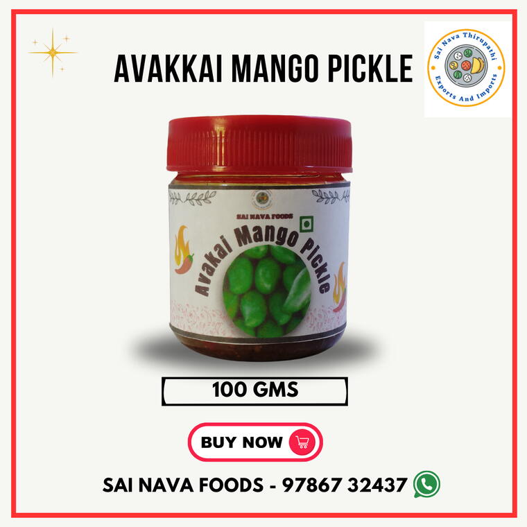 Avakai Mango Pickle - 100 Gms