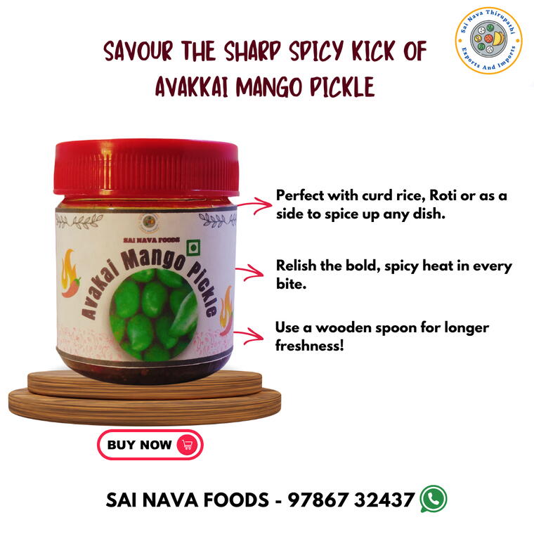 Avakai Mango Pickle - 100 Gms