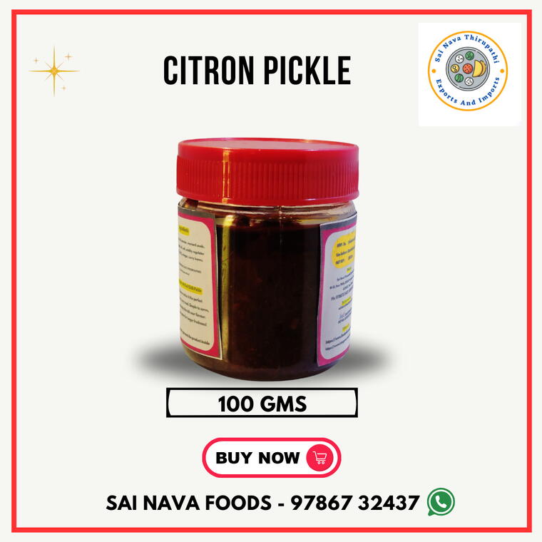 Citron Pickle - 100 Gms