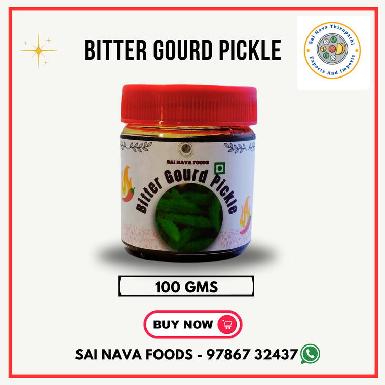 Bitter Gourd Pickle - 100 Gms