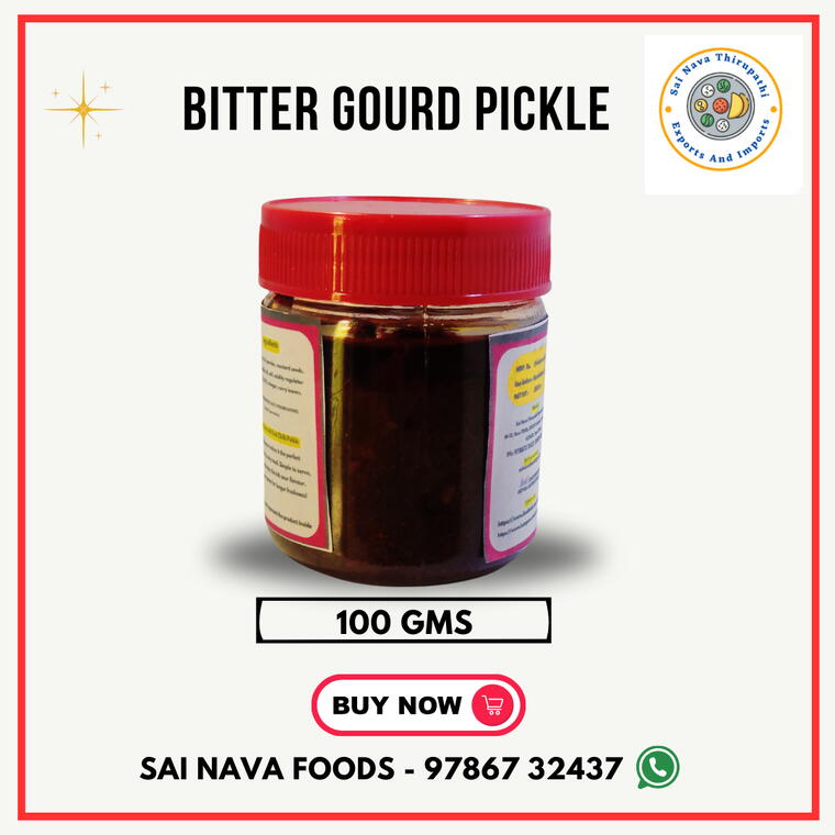 Bitter Gourd Pickle - 100 Gms