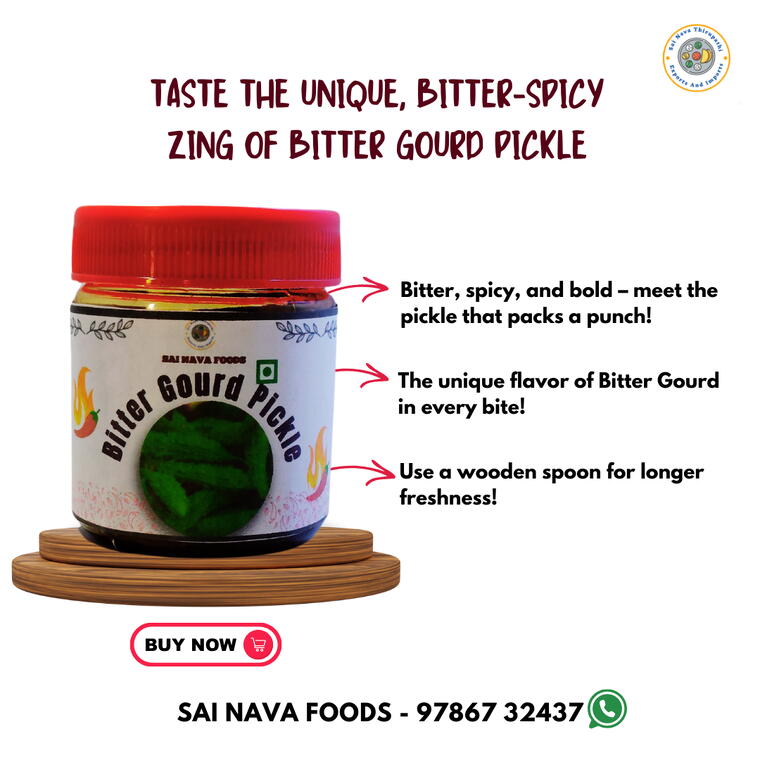 Bitter Gourd Pickle - 100 Gms