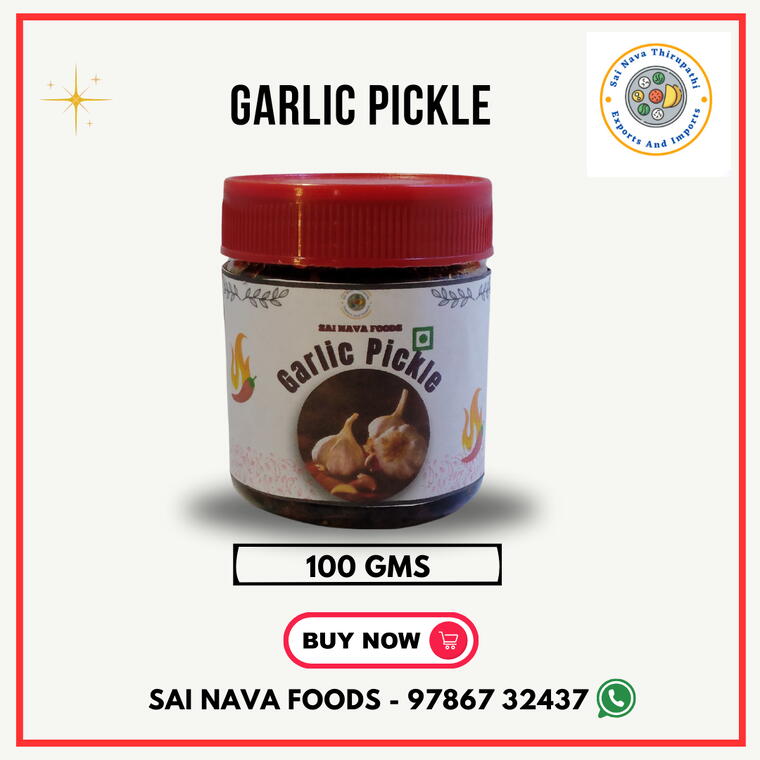 Garlic Pickle - 100 Gms