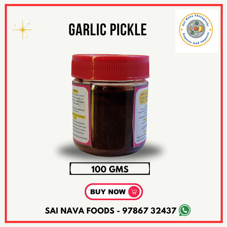 Garlic Pickle - 100 Gms
