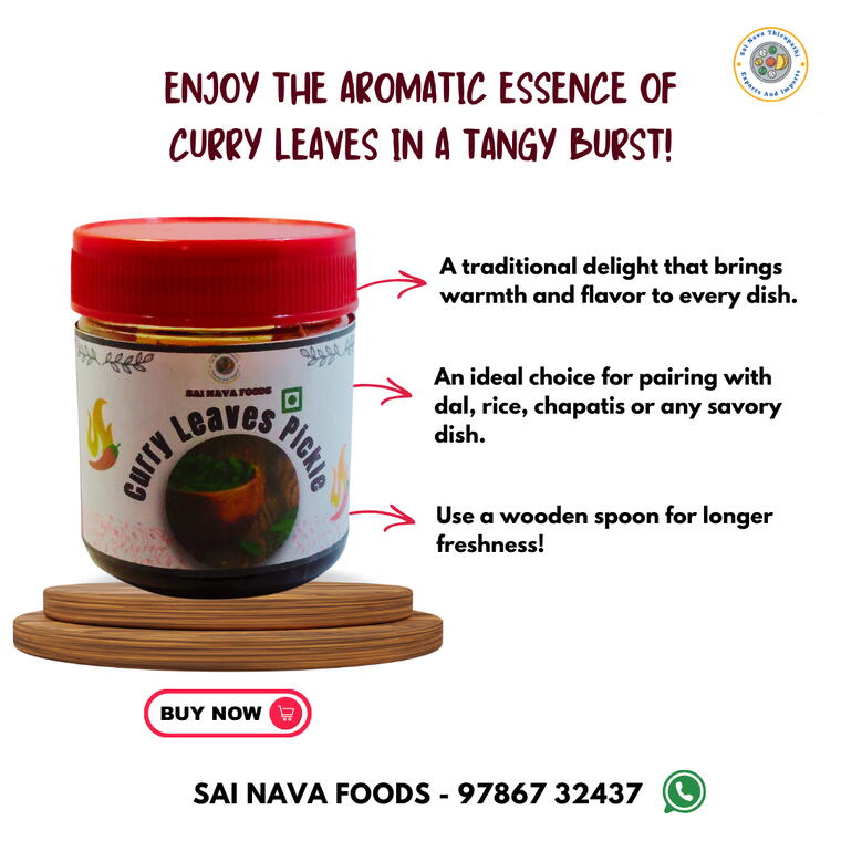 Curry Leaves Pickle - 100 Gms