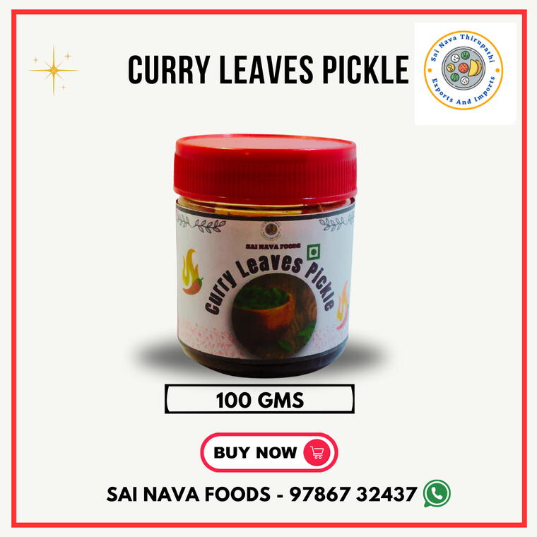 Curry Leaves Pickle - 100 Gms