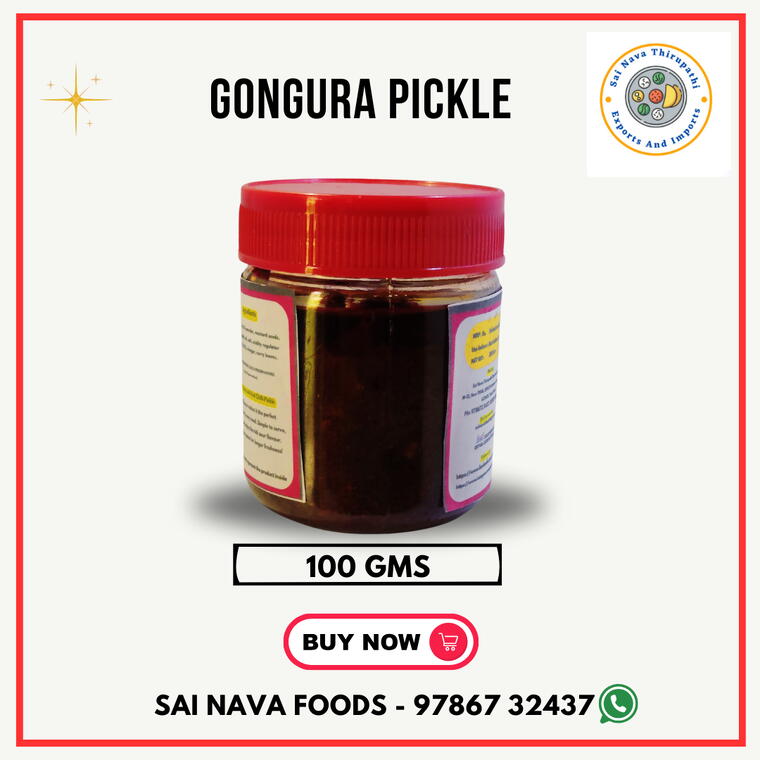 Gongura Pickle - 100 Gms