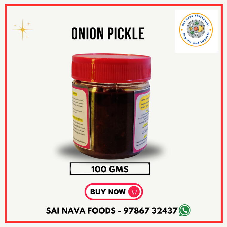 Onion Pickle - 100 Gms