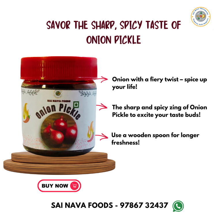 Onion Pickle - 100 Gms