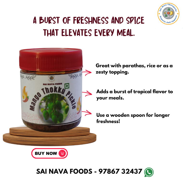 Mango Thokku Pickle - 100 Gms