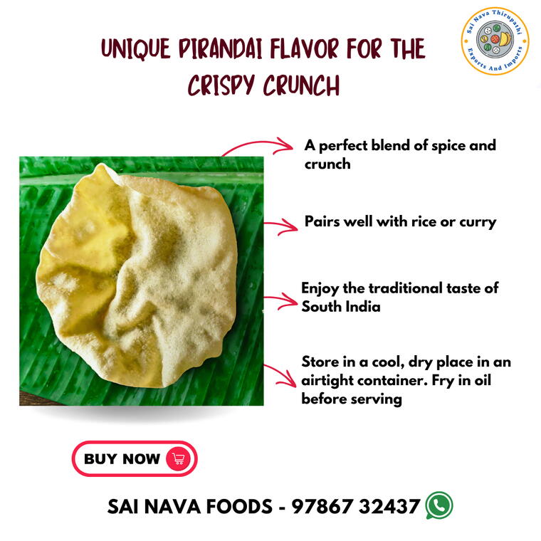 Urad Appalam - Pirandai - 250gms