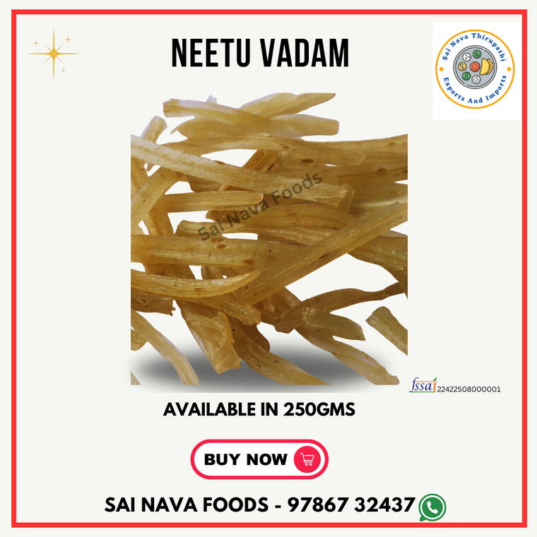 Neetu Vadam (Rice)- 250gms